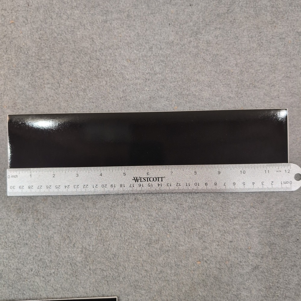 3M Scotchlite Reflective Graphic Film Black to White Safety Tape Strip 12"×3.5" - Picture 4 of 6